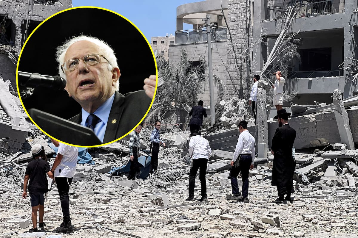 Senador Bernie Sanders dice que Israel empezó la guerra al atacar a Irán