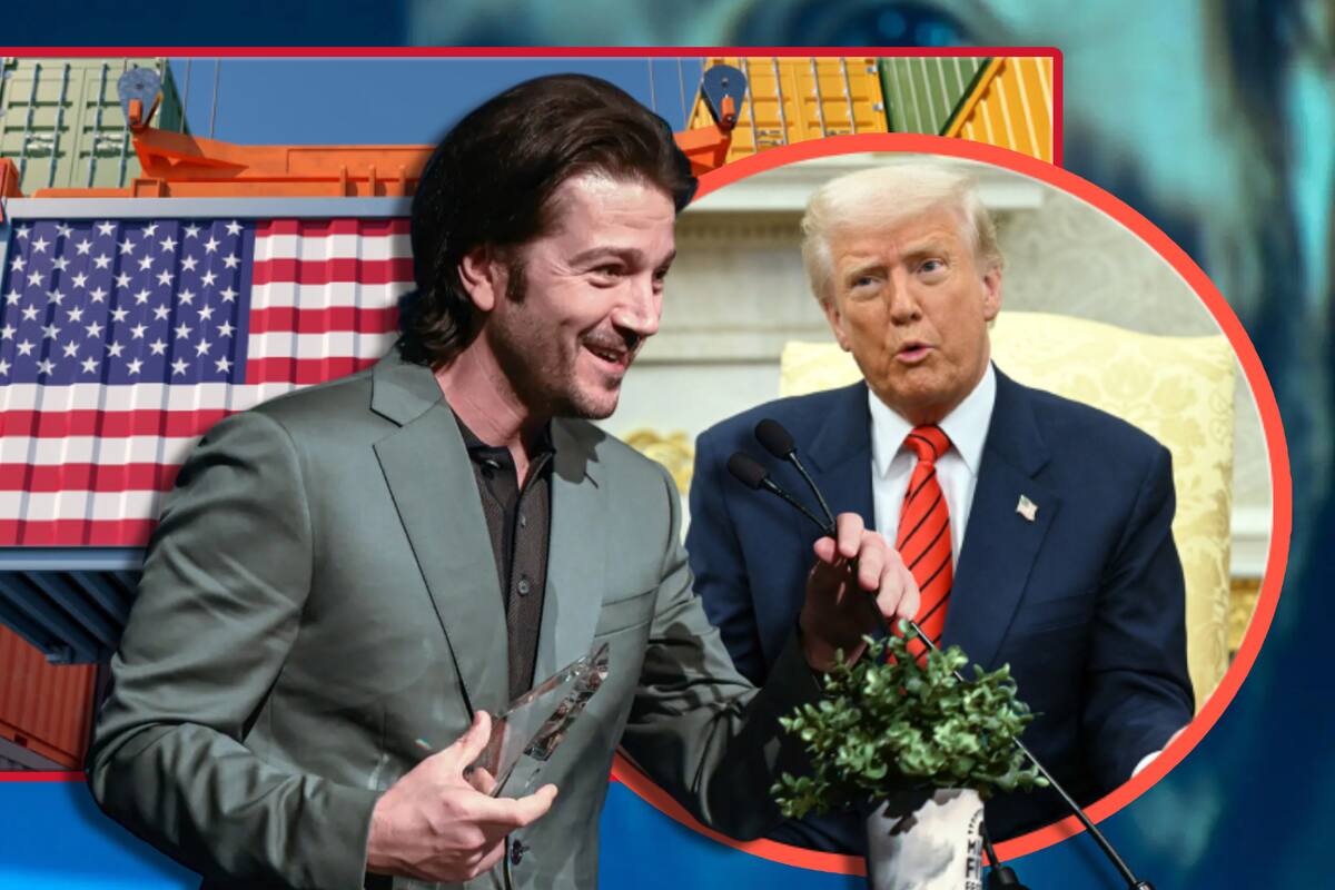 Diego Luna se burla de los aranceles de Donald Trump durante un evento en EE.UU.