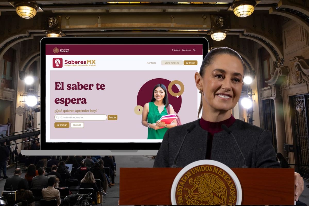 SaberesMx: Gobierno de México lanza plataforma nacional de cursos gratuitos y certificados