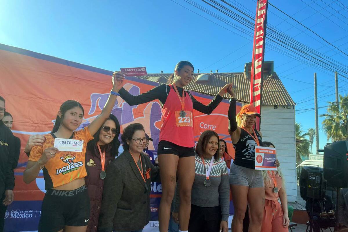 Celebra Inmujer carrera atlética en Rosarito