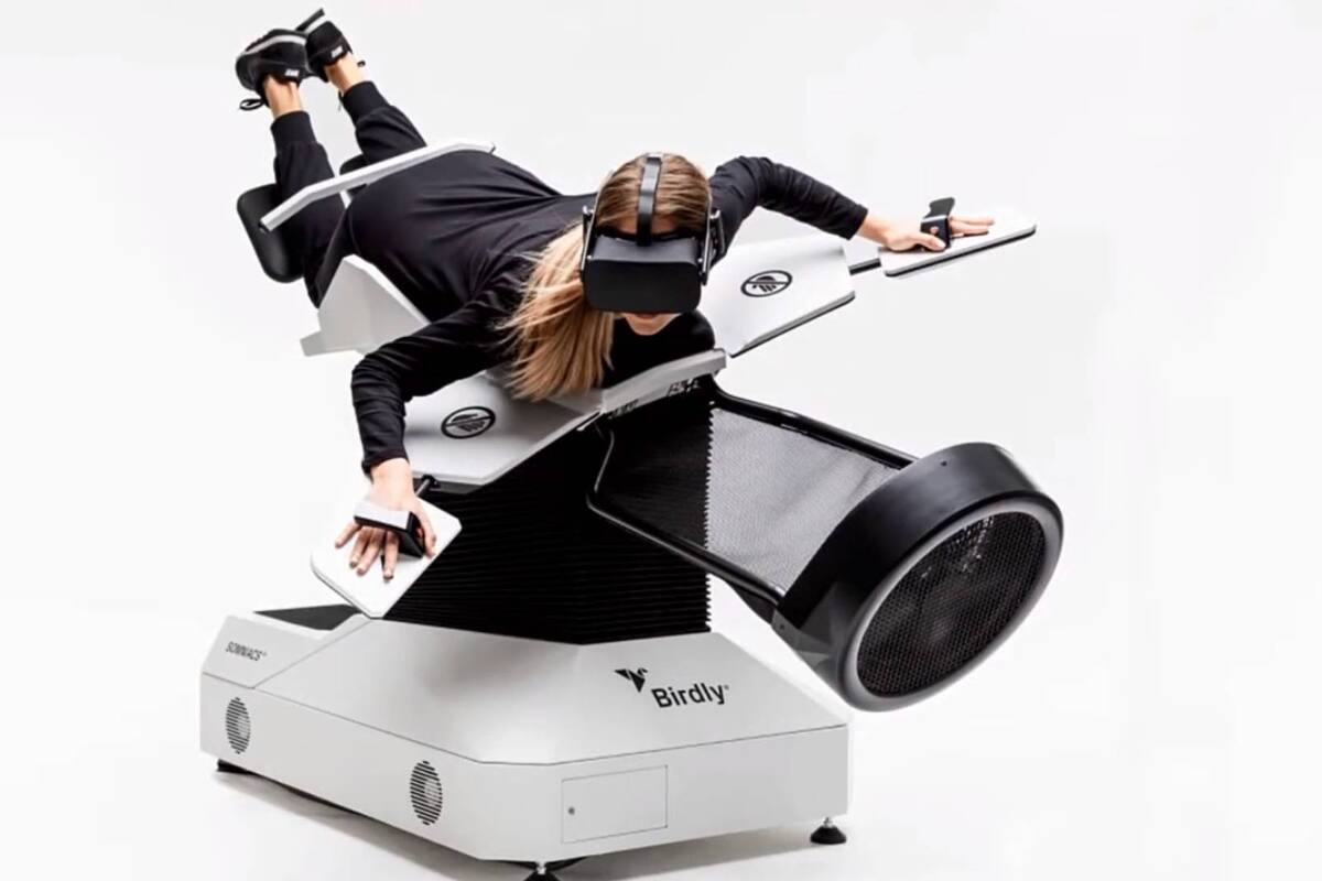 Birdly; La sensación de convertirse en ave