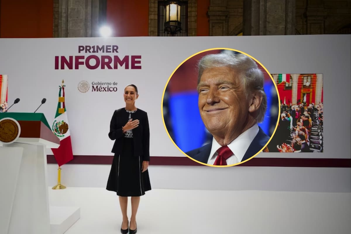 Claudia Sheinbaum destaca la buena relación de México con EEUU durante su Primer Informe de Gobierno