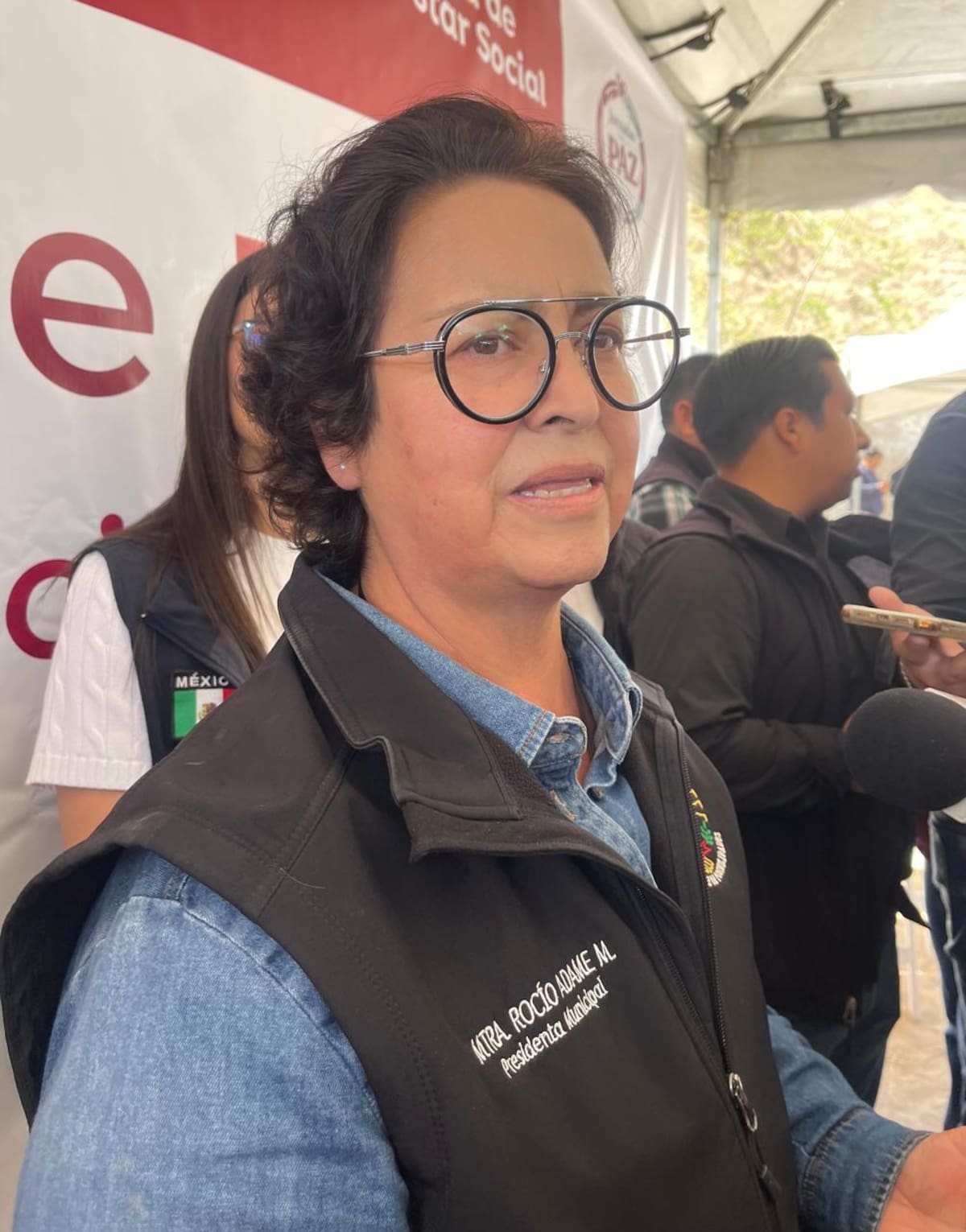 A una semana de la agresión contra dos inspectores municipales, la alcaldesa Rocío Adame informó que las investigaciones continúan y confirmó que uno de los funcionarios decidió dejar su cargo. Foto: Carmen Gutiérrez.