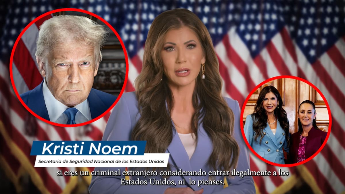 Este es el inquietante y amenazante spot de propaganda antimigrante de Trump difundido en televisión mexicana