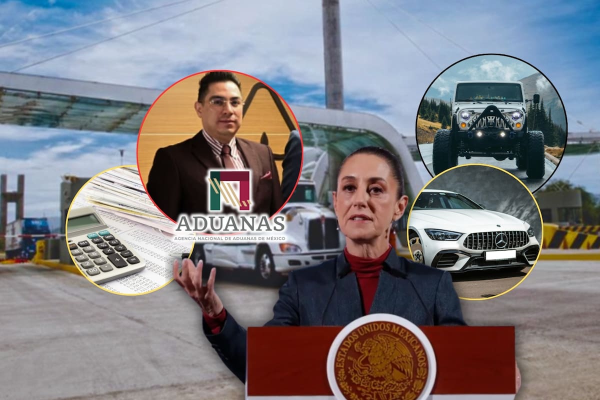Directivo de Aduanas encargado de combatir el huachicol fiscal, es ligado a una red de importación de autos de lujo desde EEUU con facturas falsas, facilitando el ingreso con valores subestimados para pagar menos