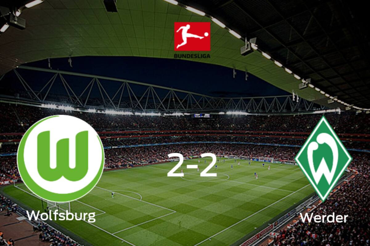 Reparto de puntos entre VfL Wolfsburg y Werder Bremen (2-2)