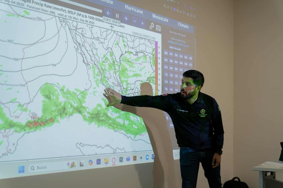 Gobierno de Sonora mantiene medidas preventivas por el paso de la tormenta tropical Lorena