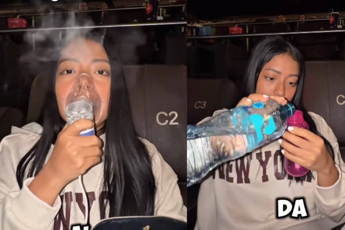 Joven con rinitis alérgica se vuelve viral por su peculiar forma de ir al cine