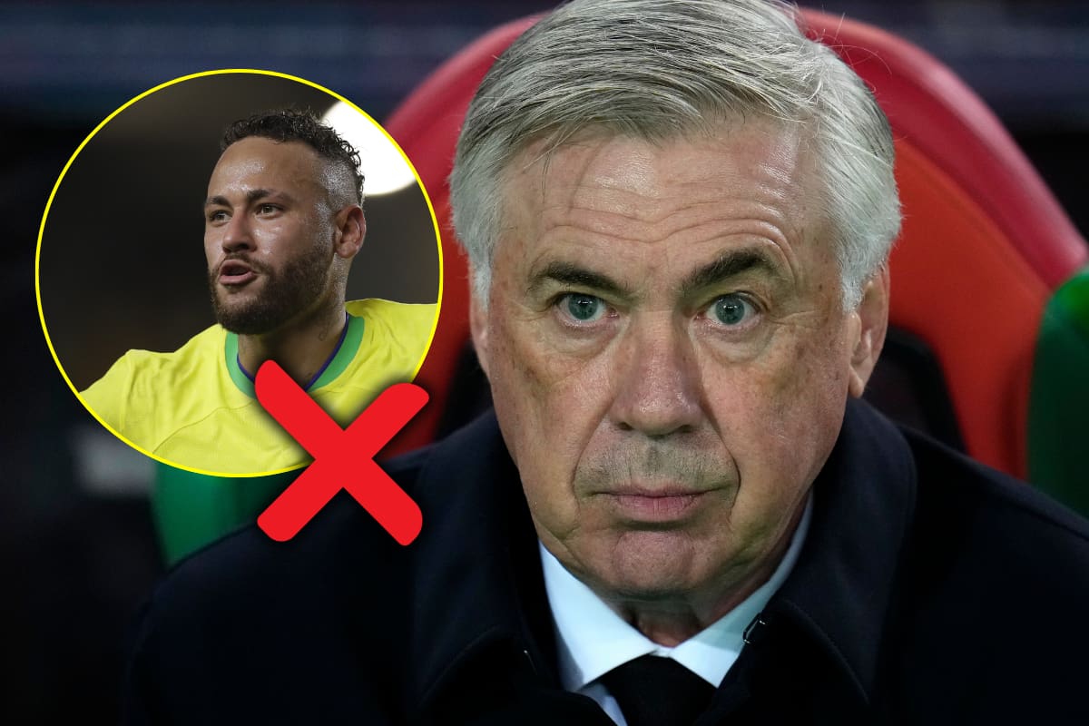 ¿Por qué Carlo Ancelotti no convocó a Neymar con la selección de Brasil?