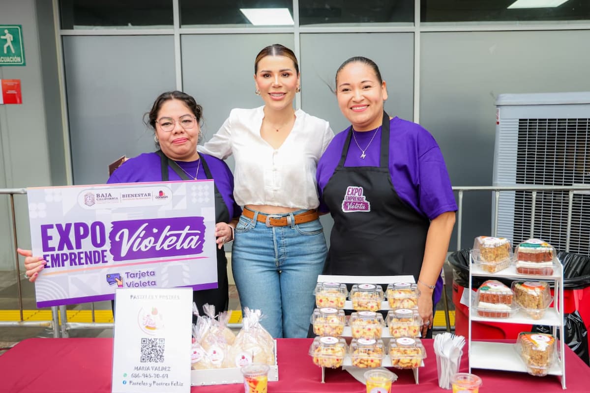 Realizan primera Expo Emprende Violeta para impulsar negocios de mujeres en Baja California