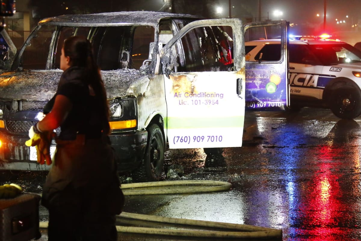 Incendio frente a C5