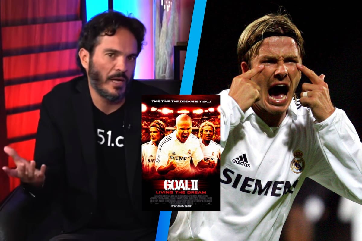 ¡Increíble anécdota! David Beckham se hartó de Kuno Becker mientras rodaban ‘Gol 2’
