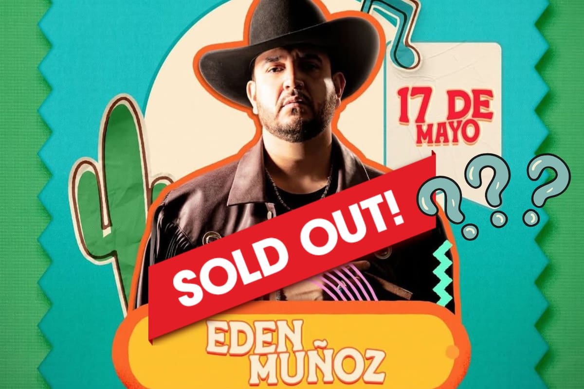 ExpoGan 2025: Reportan boletos agotados para concierto de Edén Muñoz
