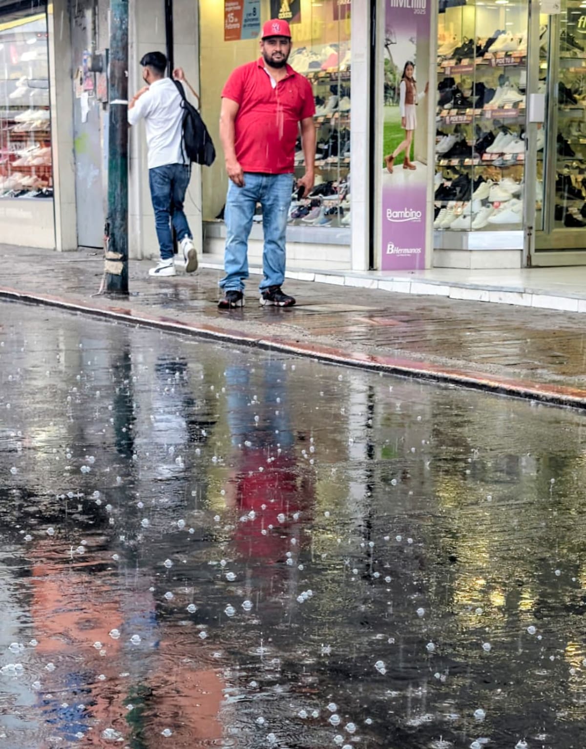 Lluvias de esta tarde en Hermosillo.