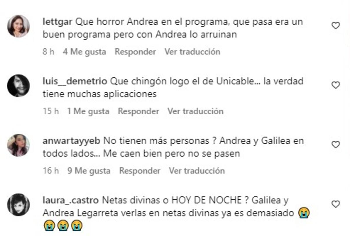 Critican la presencia de Andrea Legarreta en 'Netas Divinas'