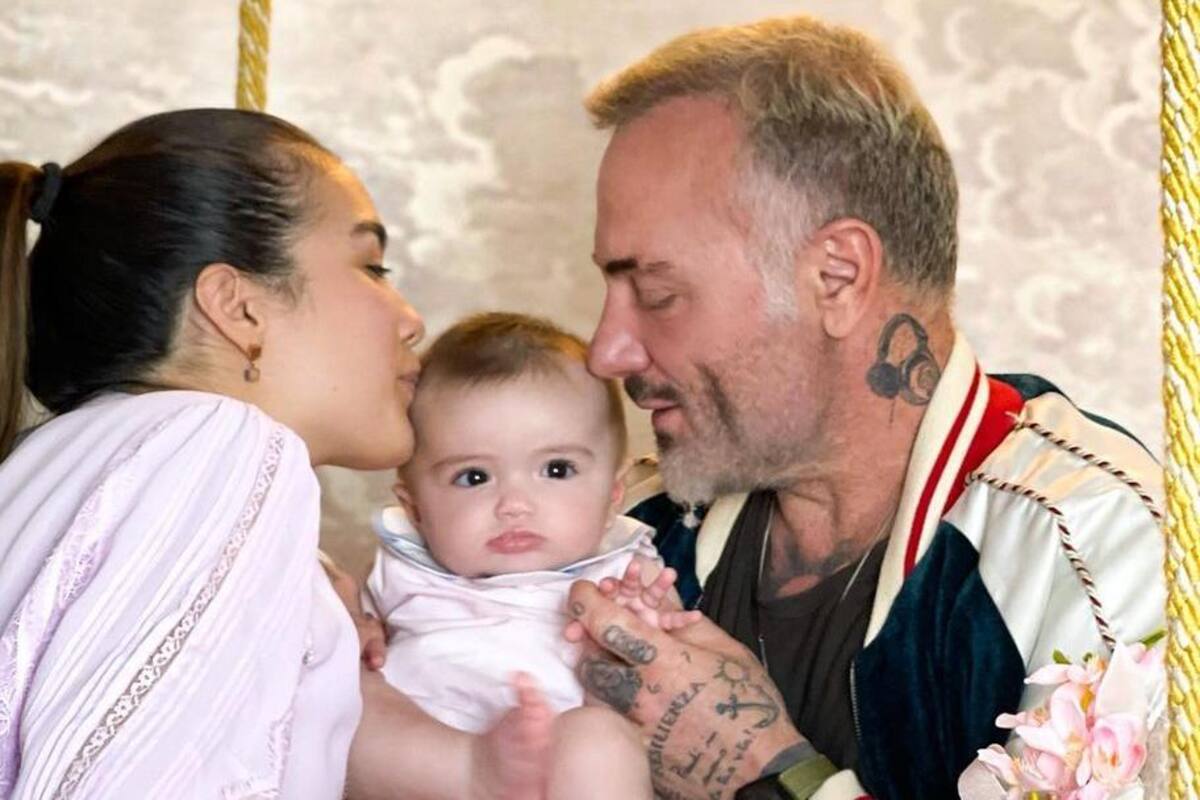 La hija de Gianluca Vacchi ya creció y es sorprendentemente hermosa