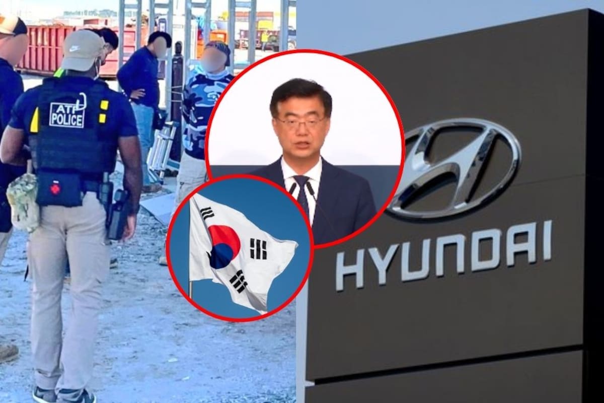 Más de 300 trabajadores surcoreanos detenidos en una planta de Hyundai en Georgia serán liberados y repatriados tras acuerdo entre Corea del Sur y EEUU