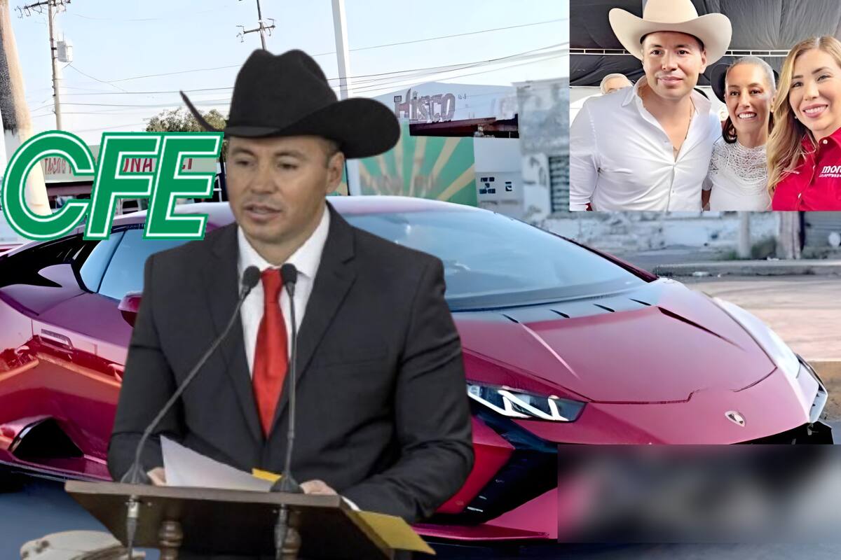 Los millonarios contratos que CFE dio a Tony Flores, viral por su Lamborghini “Morena”
