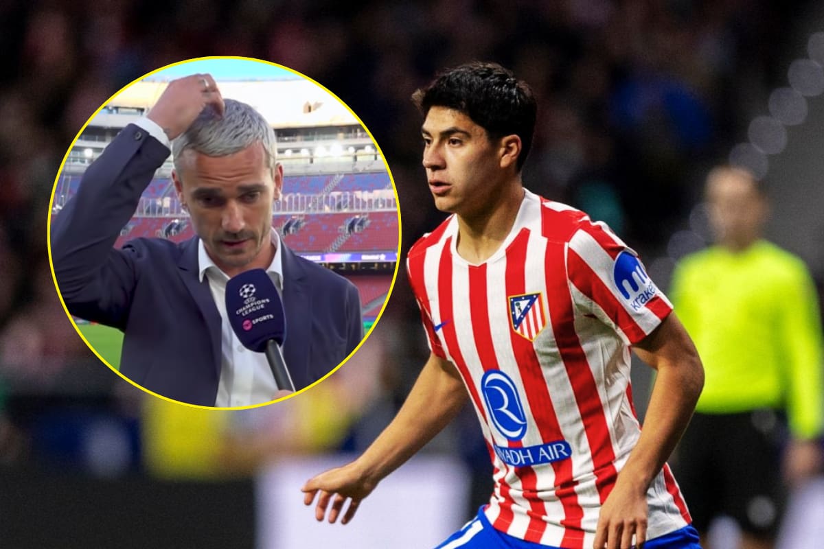 Griezmann se sincera sobre el nivel de Obed Vargas en el Atlético de Madrid: “Tiene gran futuro aquí”