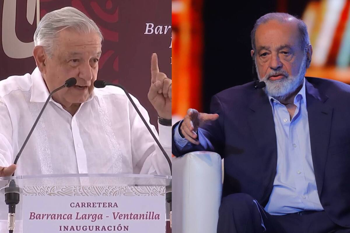 AMLO confirma papel de Carlos Slim con Pemex en campo de gas Lakach