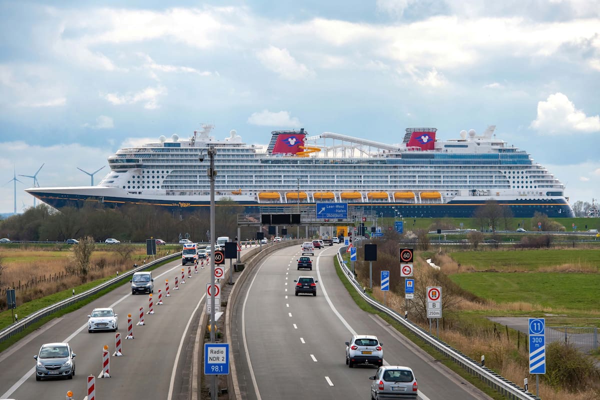 Foto sin fecha del crucero 'The Wish' de Disney
Robert Fiebak/Walt Disney/Handout via REUTERS