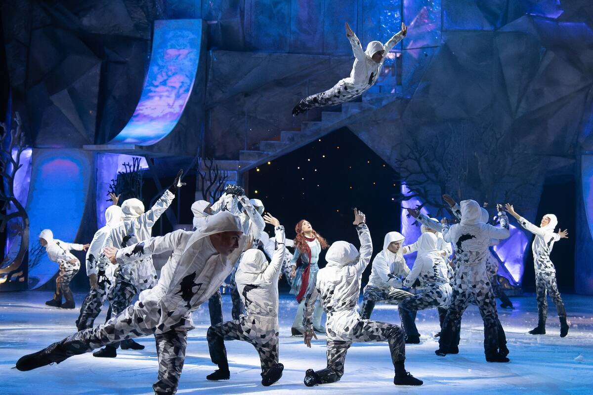 Todo listo para el inolvidable espectáculo de “Crystal”, de Cirque du Soleil