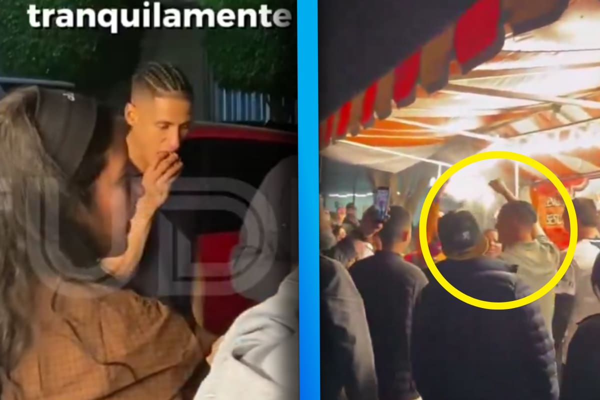 VIDEO: Uriel Antuna celebra pase a la final con aficionados de los Pumas en una taquería