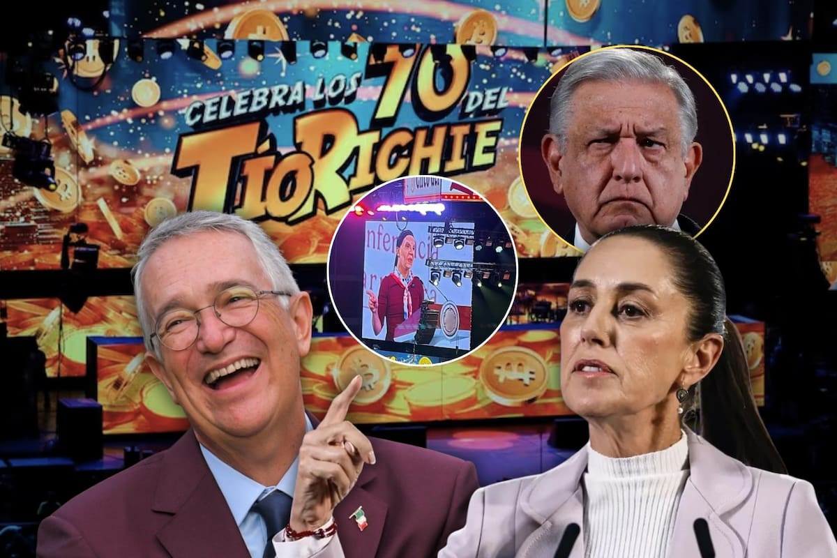 Ricardo Salinas Pliego se burla de Sheinbaum y AMLO y estalla por su deuda con el SAT durante su festejo de cumpleaños 70: “Yo no debo pagar”