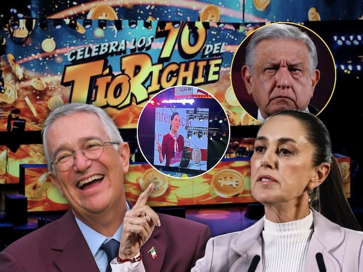 Ricardo Salinas Pliego se burla de Sheinbaum y AMLO y estalla por su deuda con el SAT durante su festejo de cumpleaños 70: “Yo no debo pagar”