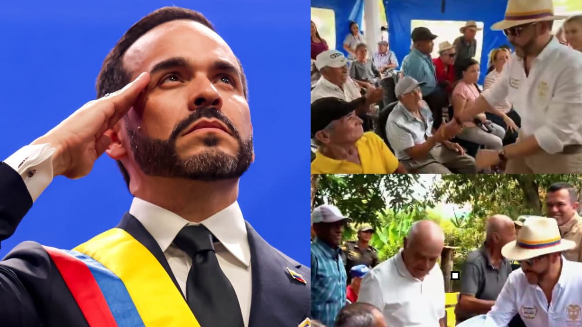 Abelardo de la Espriella, nuevo presidente colombiano surgido de la derecha, dona su primer salario a dos hogares geriátricos afectados por terremoto y promete entregar cada mes su sueldo a distintas causas sociales durante todo su mandato