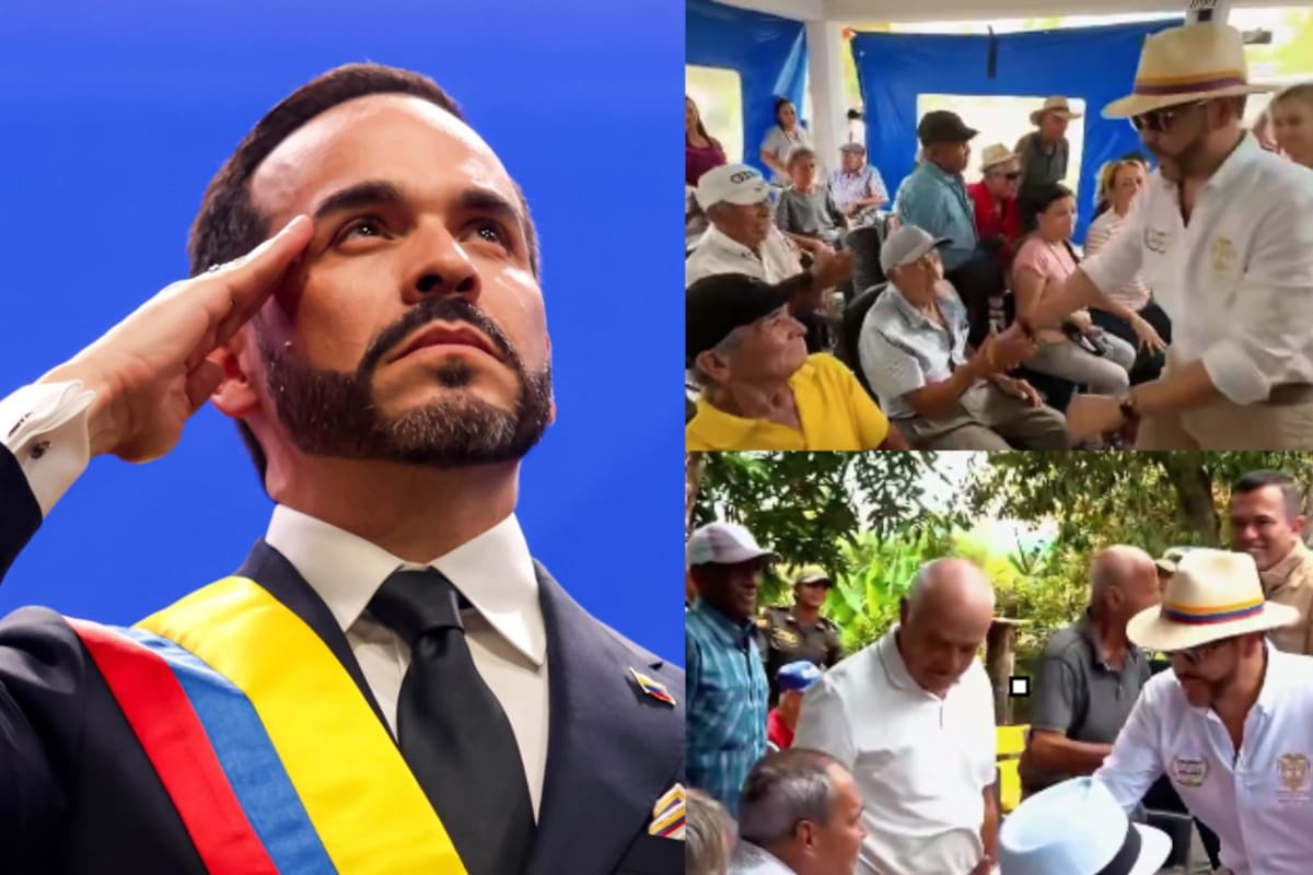 Abelardo de la Espriella, nuevo presidente colombiano surgido de la derecha, dona su primer salario a dos hogares geriátricos afectados por terremoto y promete entregar cada mes su sueldo a distintas causas sociales durante todo su mandato