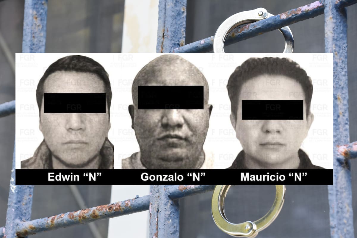 Tres ex agentes de la Fiscalía General de la República adscritos a la Fiscalía Federal del Estado de México fueron sentenciados a más de cuatro años de prisión por extorsión agravada