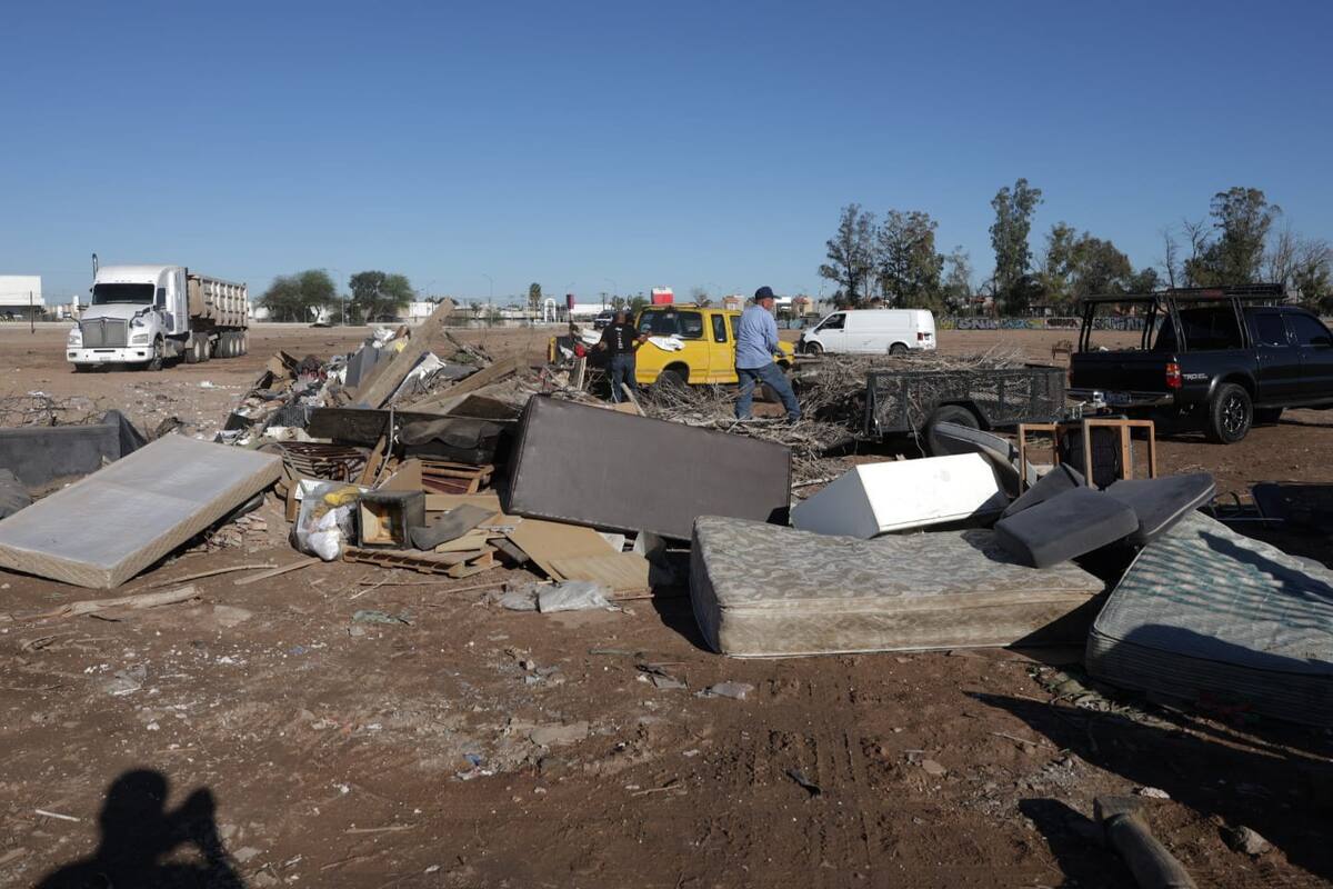 Acopian casi 2 mil toneladas de basura en operativo Mueble Viejo