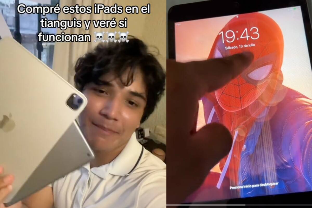 Joven compra dos iPads en el tianguis: ¡este fue el resultado!