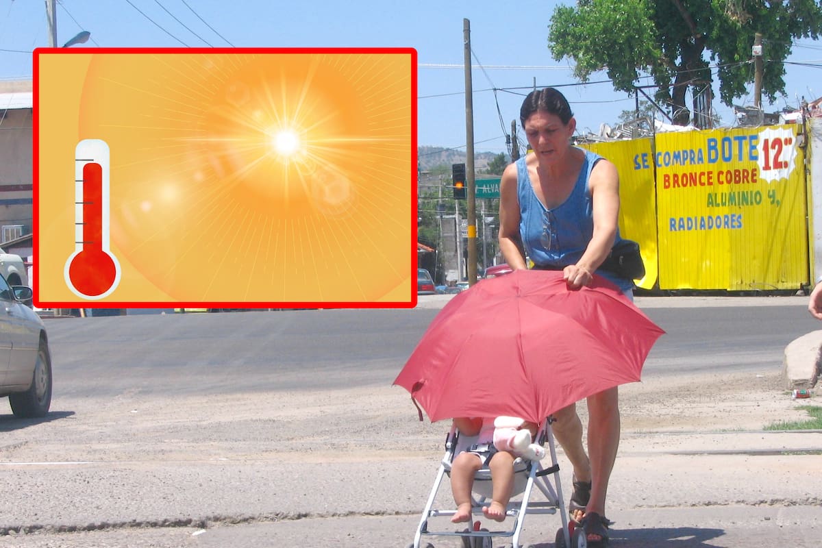 SMN alerta por fuerte ola de calor con máximas de hasta 45 grados