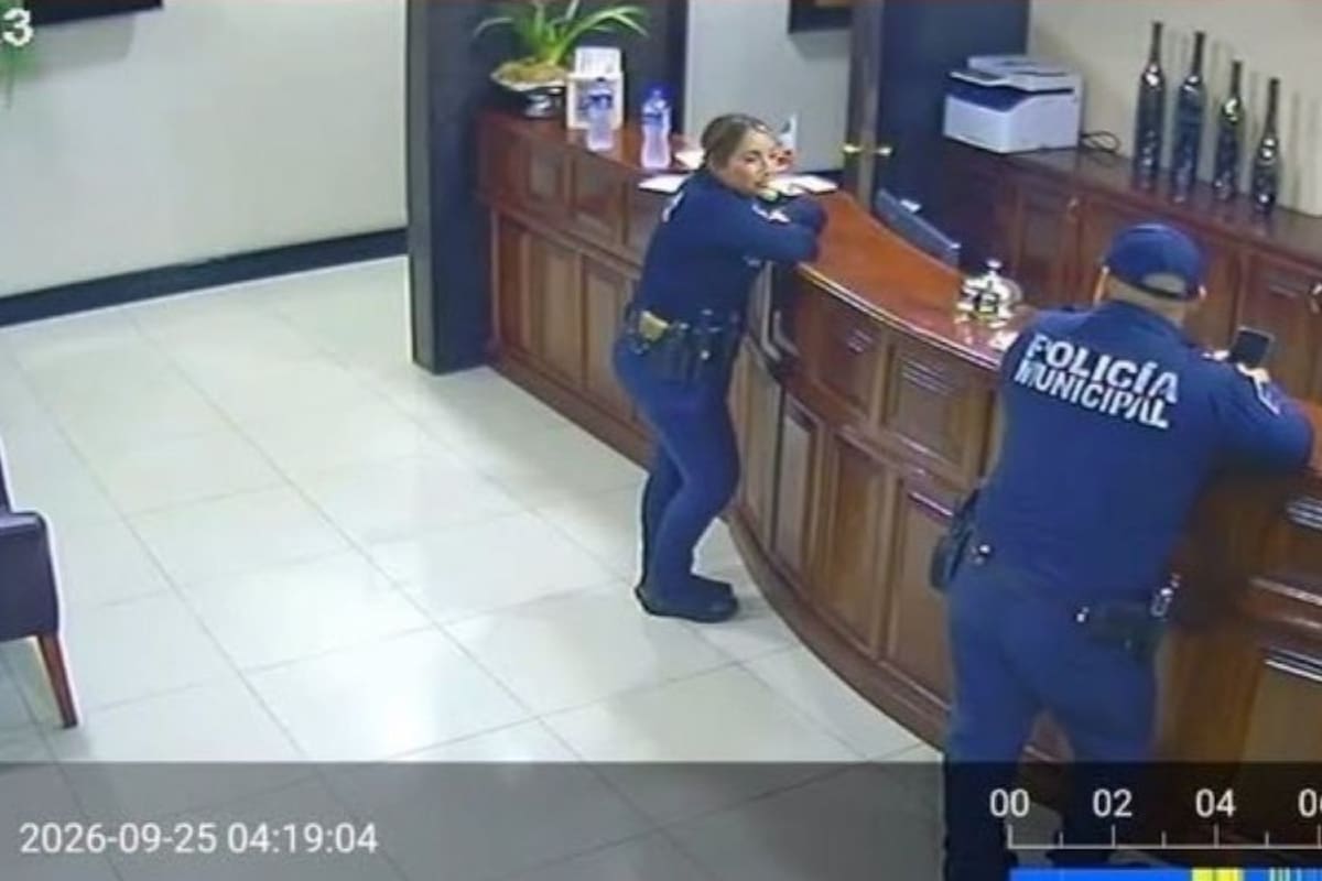 Ladrón se hace pasar por guardia ante policías para seguir robando en despacho de abogados