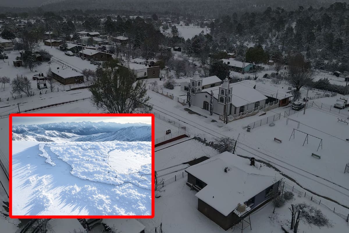 Clima en Navidad: Nevadas y caída de aguanieve en varias regiones