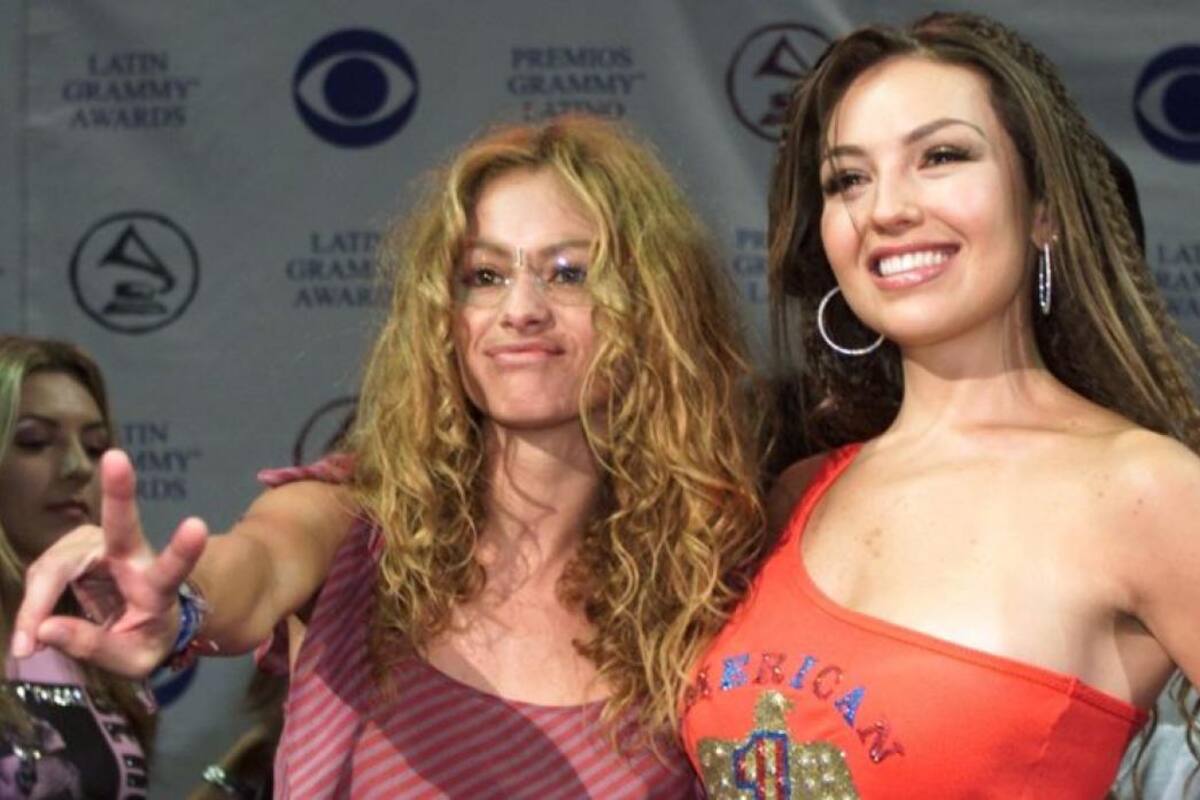 Thalia y Paulina Rubio ¿Cómo inició su rivalidad?