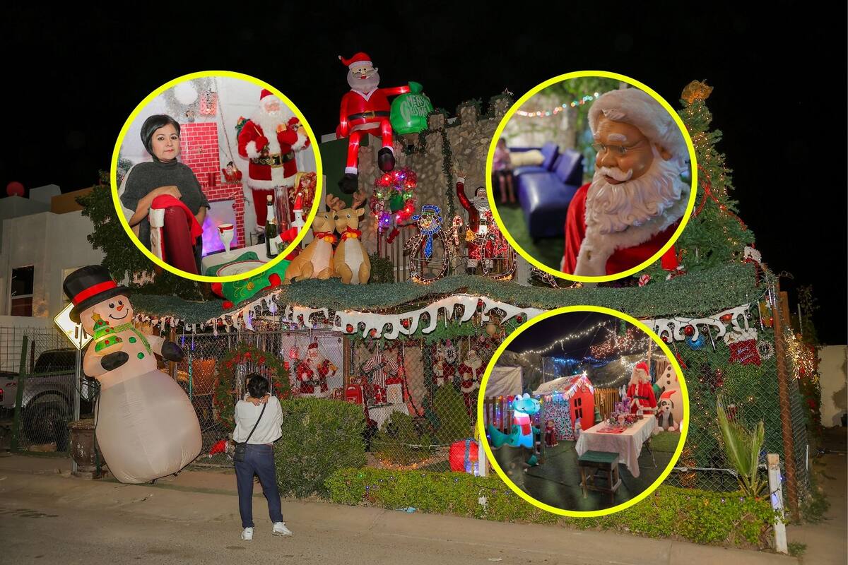 Cruz Villa ilumina su colonia con la magia de la Navidad