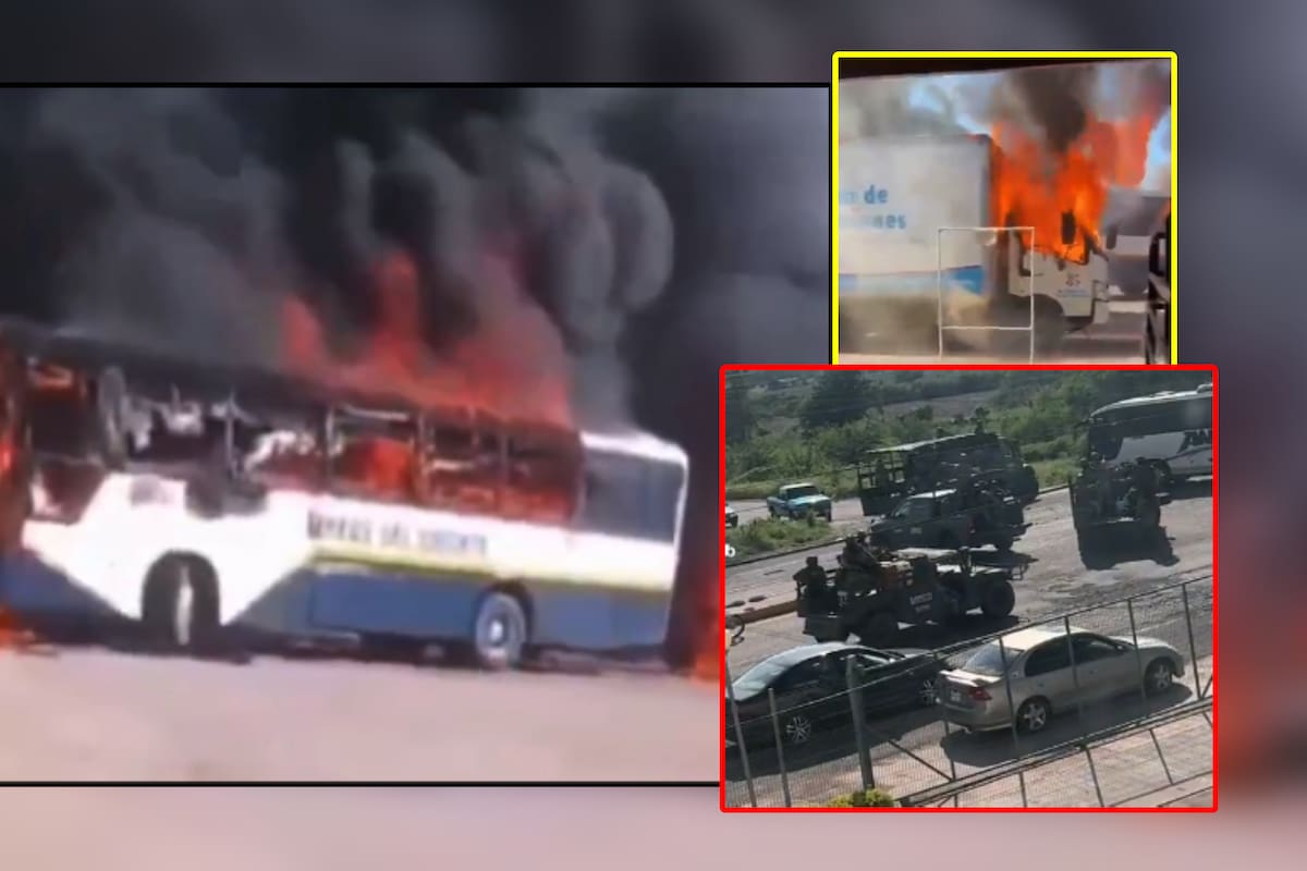 VIDEOS: Así fue el jueves negro en Culiacán, tierra de “Los Chapitos”, con enfrentamiento entre militares y criminales