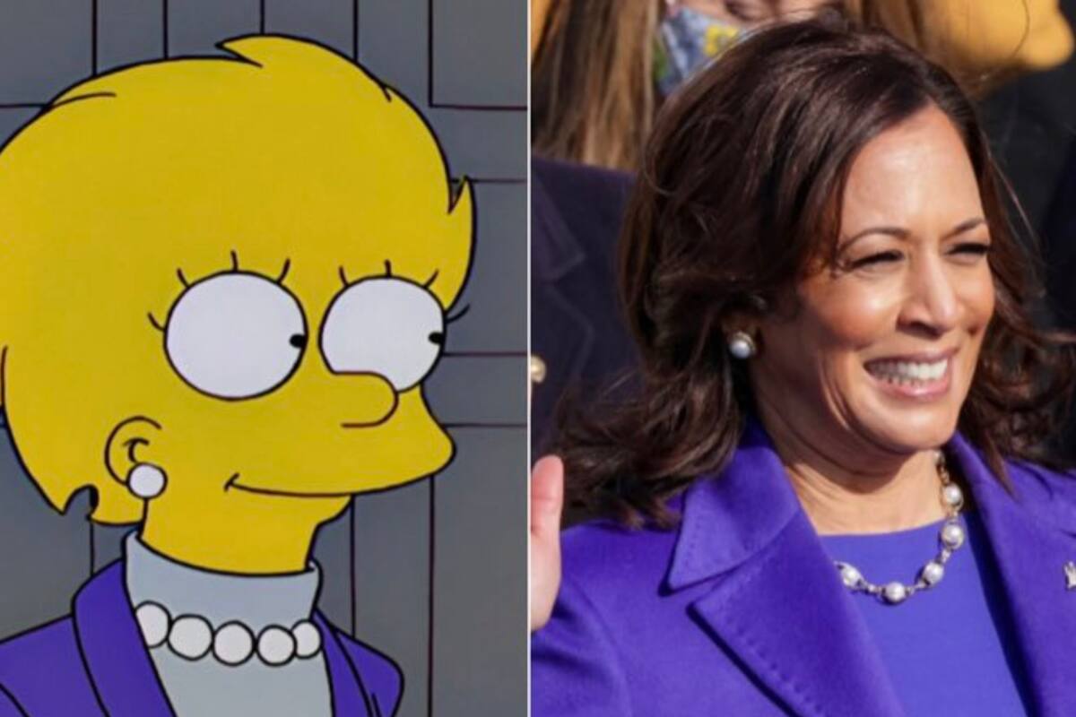 Escritor de ‘Los Simpsons’ se demuestra orgulloso de haber “predicho” a Kamala Harris