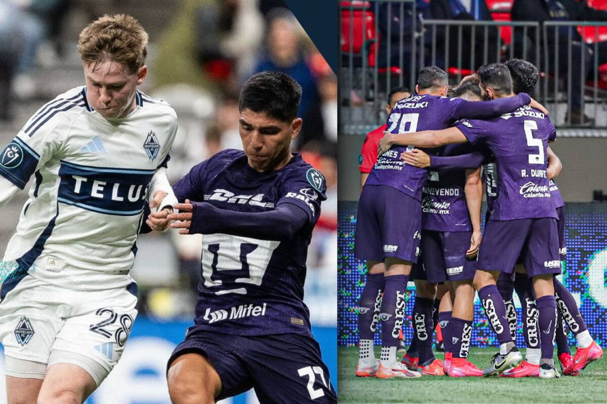 Pumas saca el gol de visitante tras empatar con Vancouver en la Conca