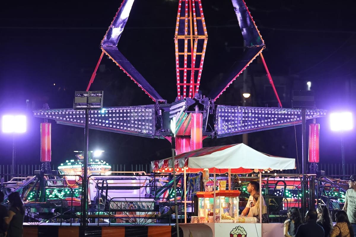 Refuerzan vigilancia en juegos mecánicos en Fiestas del Sol