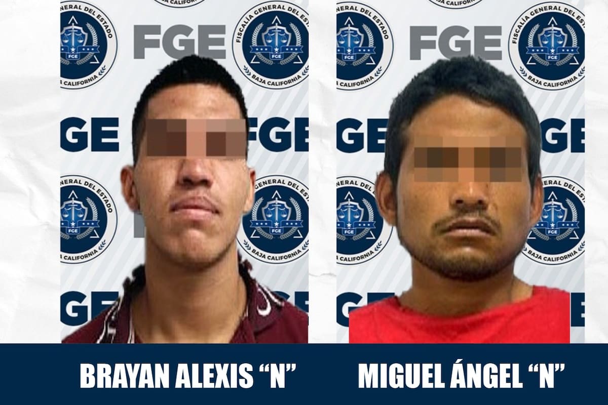 Envían a prisión preventiva a dos acusados por robo violento en tiendas