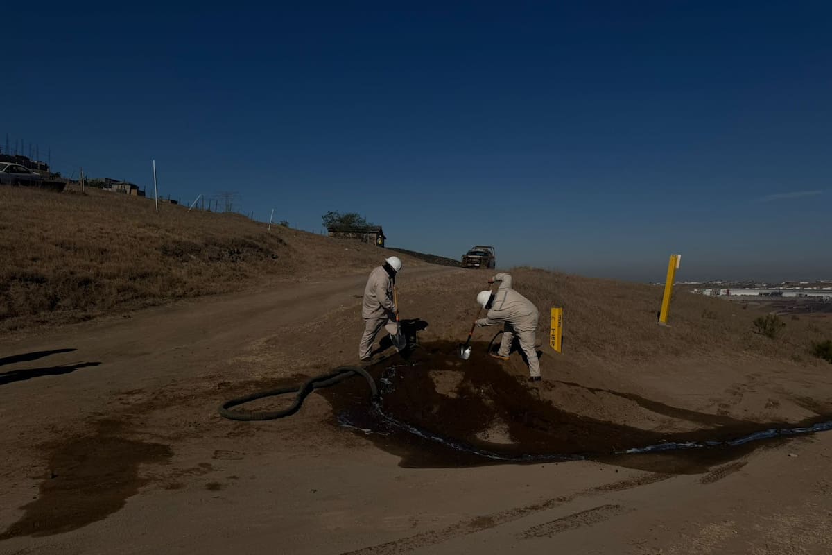 Descubren toma clandestina de diésel en los límites de Tijuana y Rosarito
