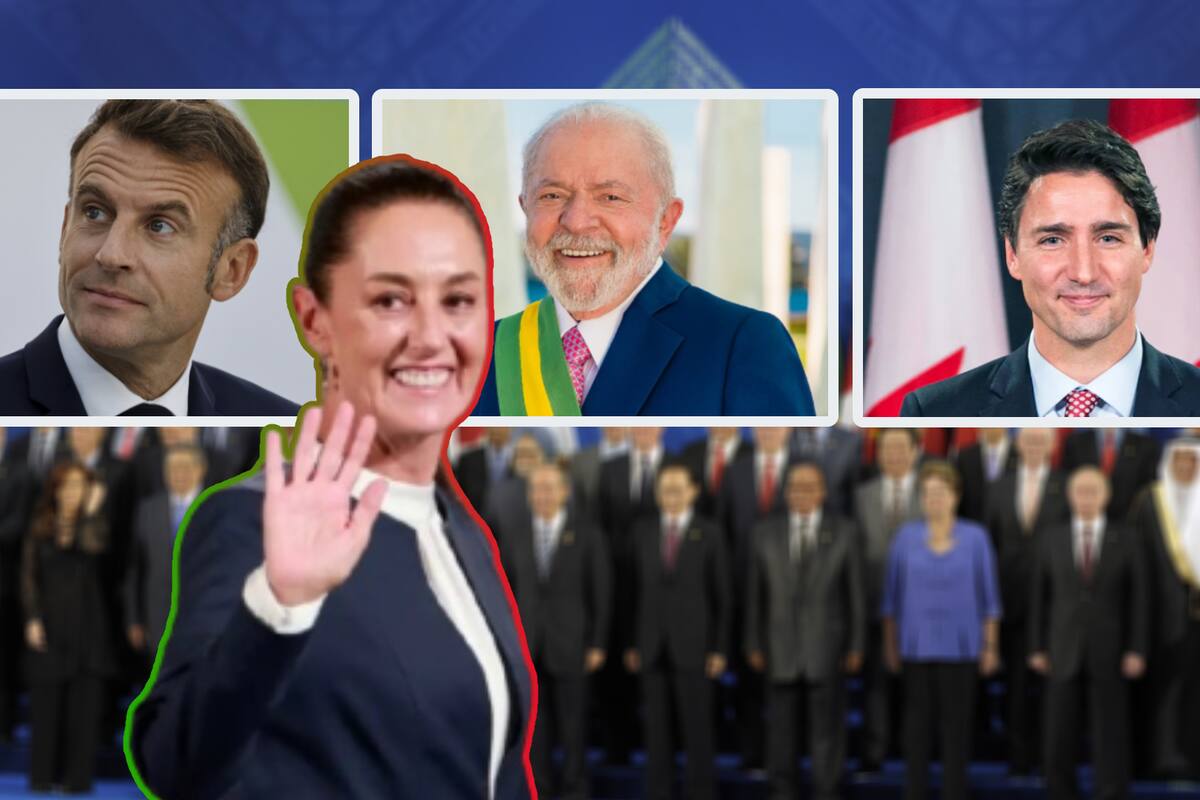 Sheinbaum planea reuniones con estos líderes globales en el G20