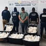 Aseguran 200 kilos de metanfetamina ocultos en carretes industriales en Sonora; hay un detenido