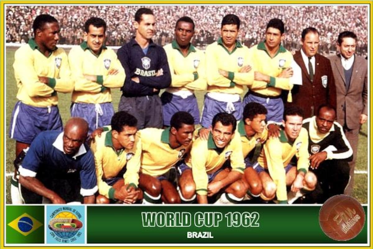 Selección de Brasil bicampeona del Mundo.