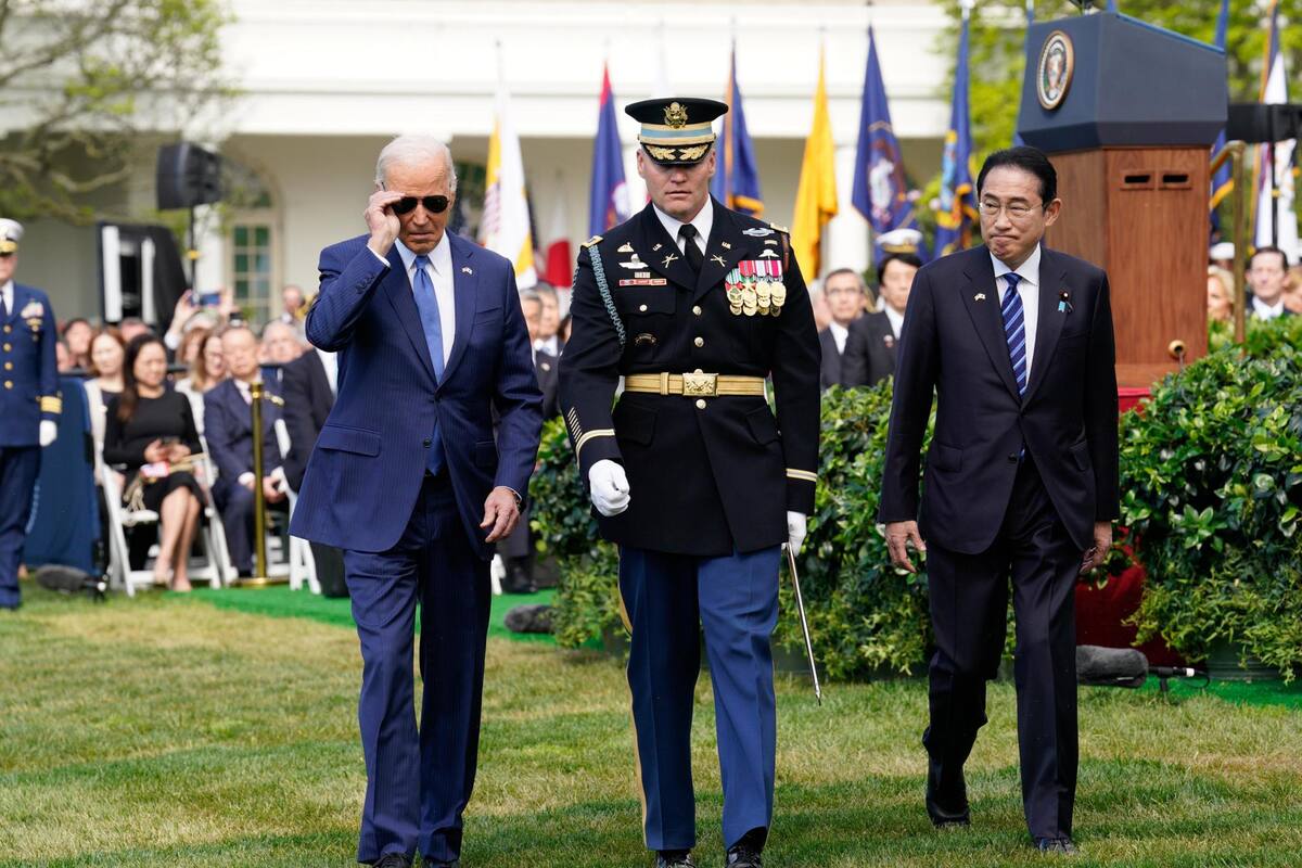 Biden recibe a Kishida en la Casa Blanca y declara “una alianza global” con Japón