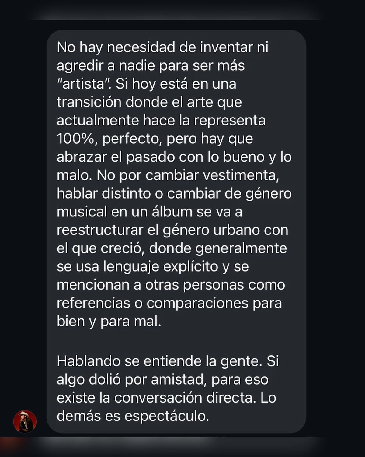 Christian Nodal responde a Cazzu | Instagram @programahoy